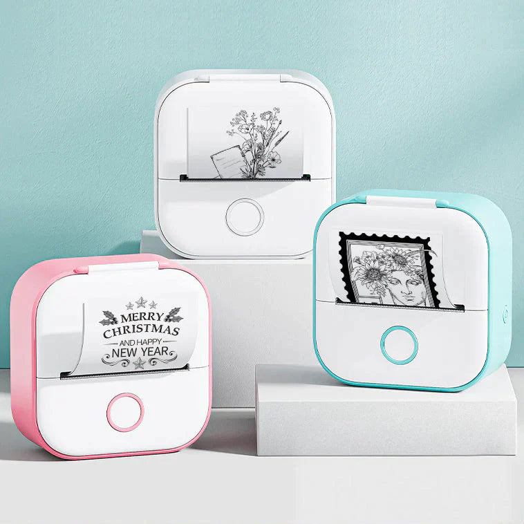 Mini Printer White